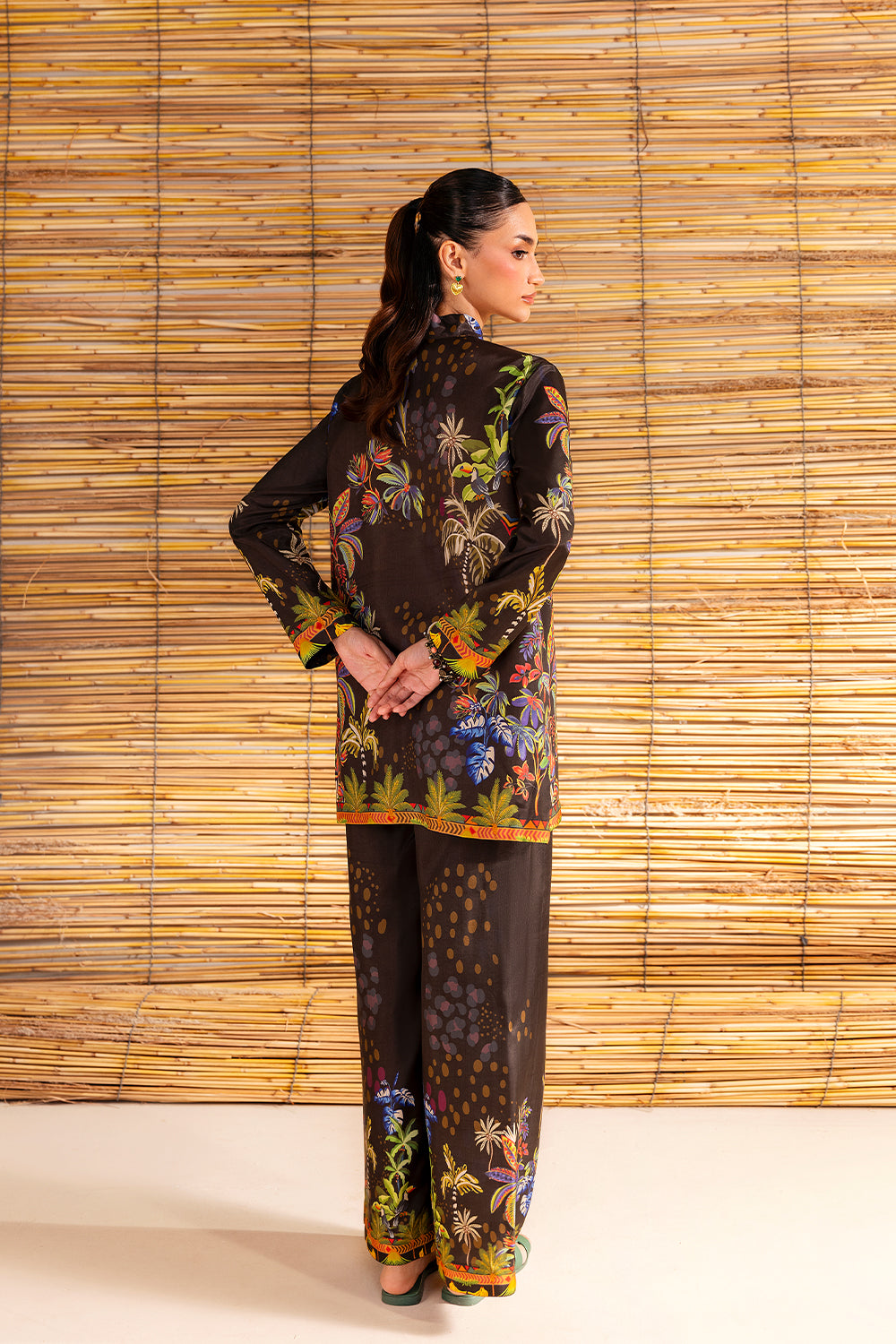 Saira Rizwan | Silk Coords 25 | COCONUT CRUSH - SRSP-25-02-2