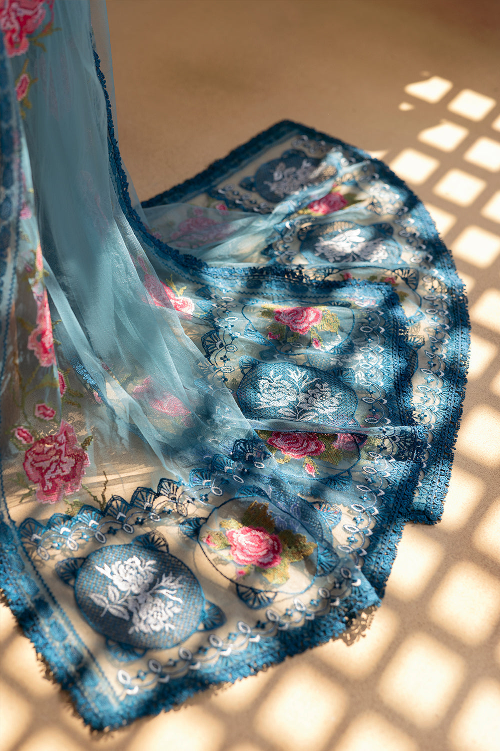 Saira Rizwan | Luxury Lawn 25 | ALMA-SRL25-12 -  Saira Rizwan Ladies Clothes - Original Designer Dress - House of Maryam
