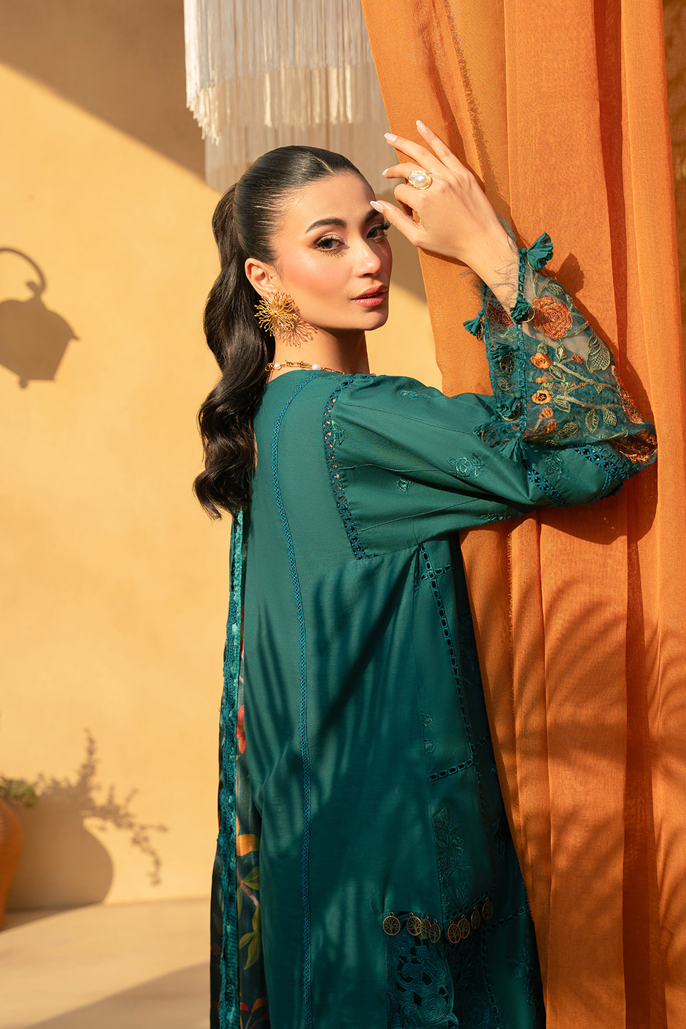 Saira Rizwan | Luxury Lawn 25 | LIRA-SRL25-10 -  Saira Rizwan Ladies Clothes - Original Designer Dress - House of Maryam
