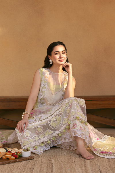 Saira Rizwan | Luxury Lawn 25 | VERA-SRL25-05 -  Saira Rizwan Ladies Clothes - Original Designer Dress - House of Maryam