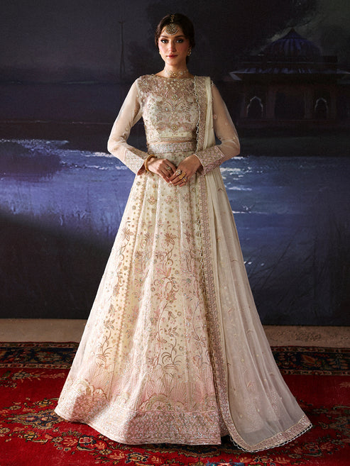 Mahnur | Pakeeza Luxury Formals | Nureh | PK - 06 -  Mahnur Ladies Clothes - Original Designer Dress - House of Maryam