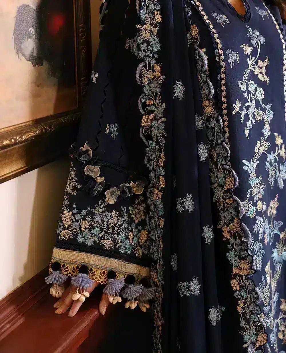 Republic Womenswear | Noemei Luxury Shawl 23 | NWU23-D2-A by Designer Republic Womenswear - House of Maryam - Pakistani Designer Ethnic Wear in {{ shop.shopifyCountryName }}