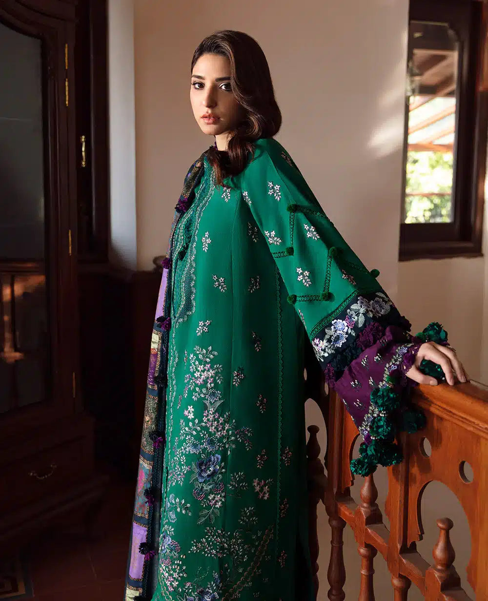 Republic Womenswear | Noemei Luxury Shawl 23 | NWU23-D3-A by Designer Republic Womenswear - House of Maryam - Pakistani Designer Ethnic Wear in {{ shop.shopifyCountryName }}