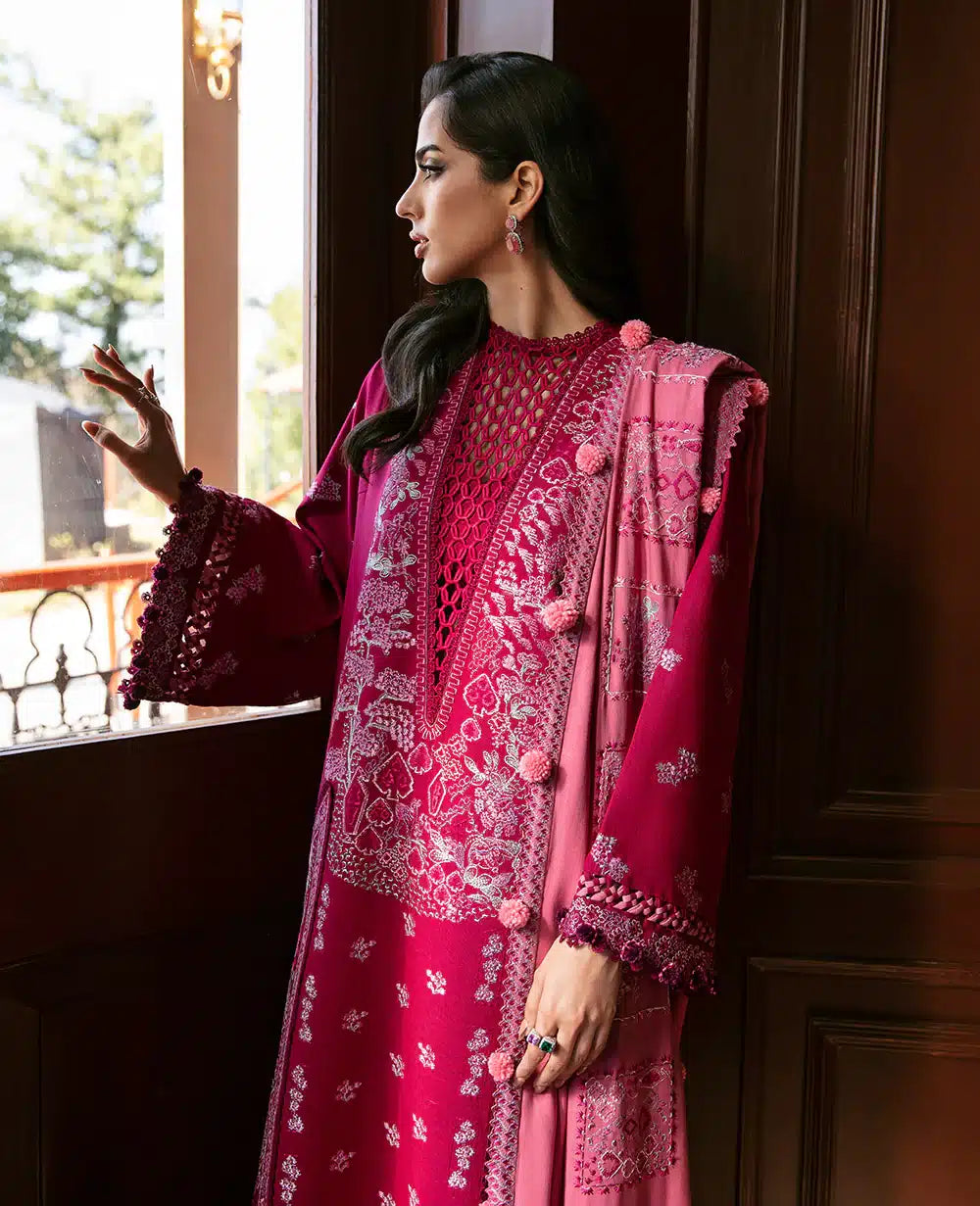 Republic Womenswear | Noemei Luxury Shawl 23 | NWU23-D4-A by Designer Republic Womenswear - House of Maryam - Pakistani Designer Ethnic Wear in {{ shop.shopifyCountryName }}