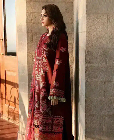 Republic Womenswear | Noemei Luxury Shawl 23 | NWU23-D7-B -  Republic Womenswear Luxury - Original Designer Dress - House of Maryam