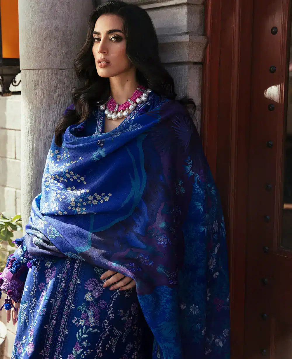 Republic Womenswear | Noemei Luxury Shawl 23 | NWU23-D8-A -  Republic Womenswear Luxury - Original Designer Dress - House of Maryam