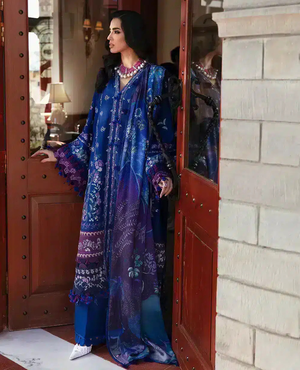 Republic Womenswear | Noemei Luxury Shawl 23 | NWU23-D8-A -  Republic Womenswear Luxury - Original Designer Dress - House of Maryam