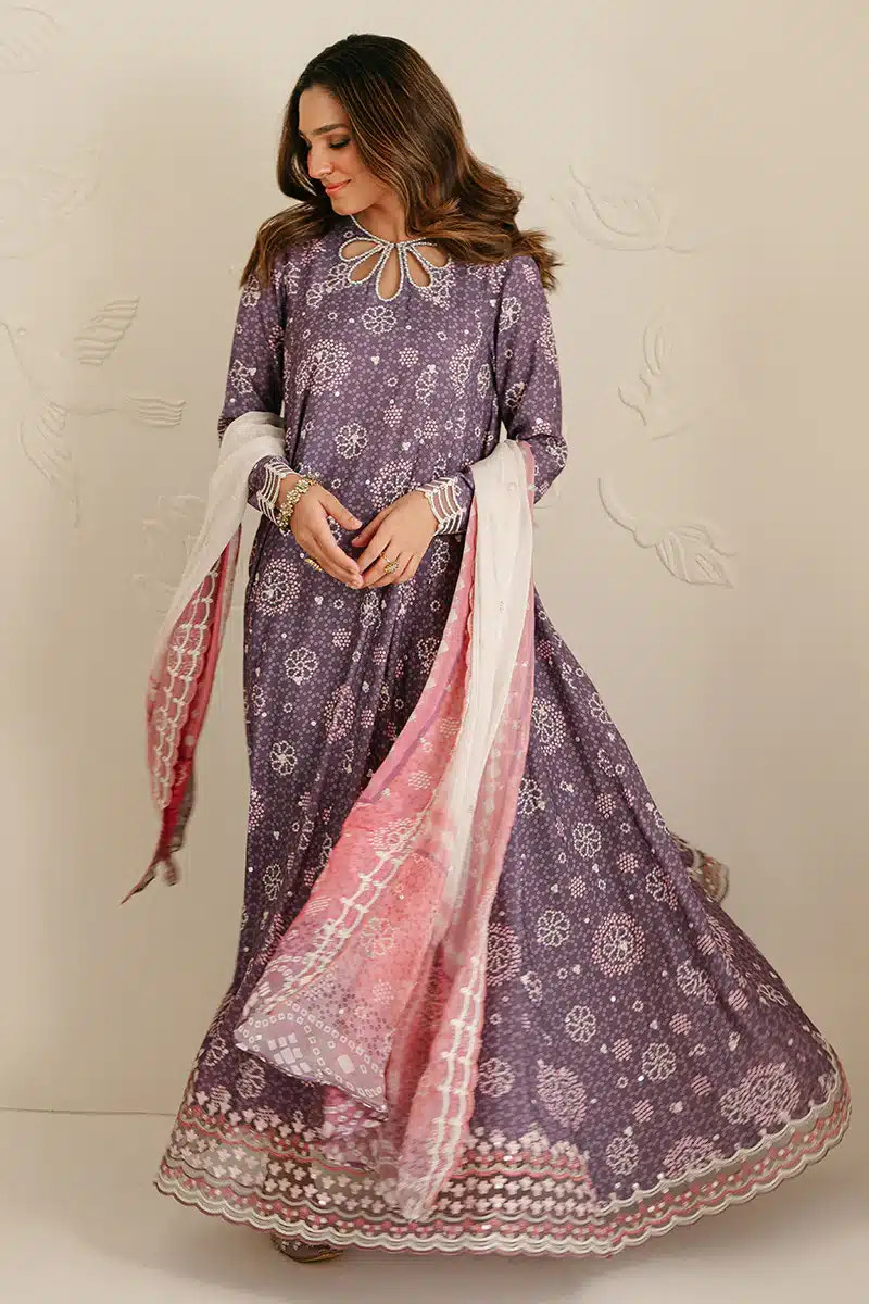 Cross Stitch | Wedding Festive 23 | Mistic Florid -  Cross Stitch Formal - Original Designer Dress - House of Maryam