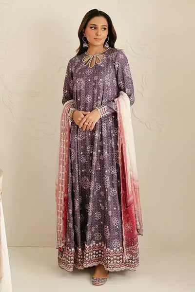 Cross Stitch | Wedding Festive 23 | Mistic Florid -  Cross Stitch Formal - Original Designer Dress - House of Maryam