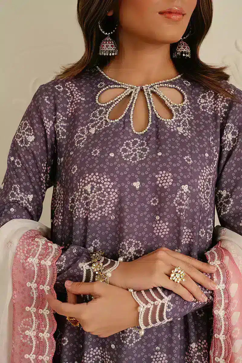 Cross Stitch | Wedding Festive 23 | Mistic Florid -  Cross Stitch Formal - Original Designer Dress - House of Maryam