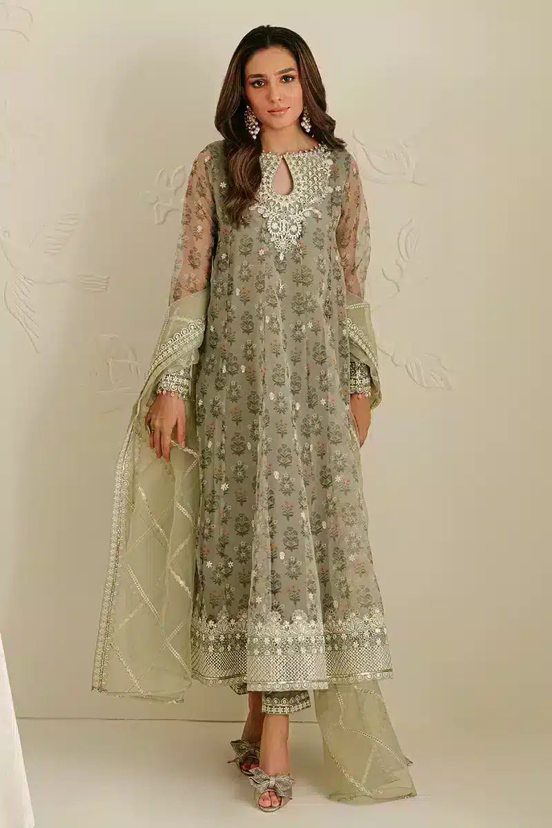 Cross Stitch | Wedding Festive 23 | RELIC FOSSIL -  Cross Stitch Formal - Original Designer Dress - House of Maryam