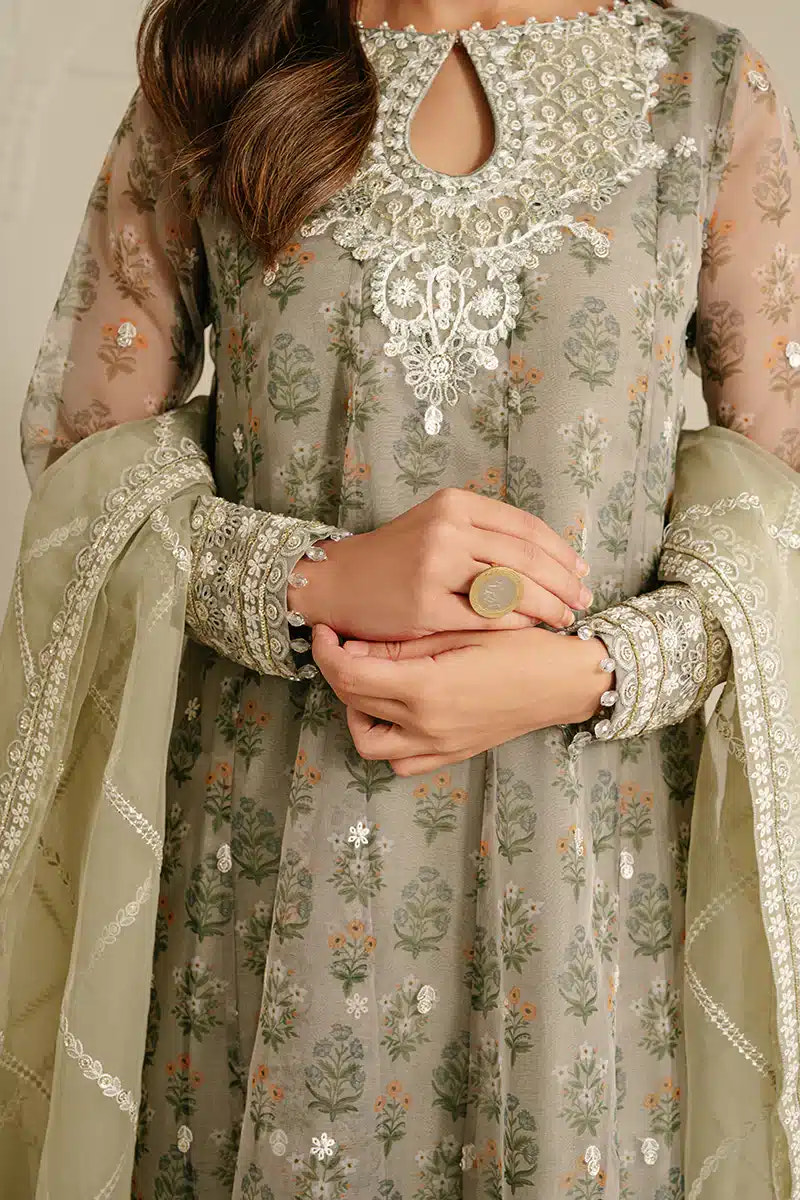 Cross Stitch | Wedding Festive 23 | RELIC FOSSIL -  Cross Stitch Formal - Original Designer Dress - House of Maryam