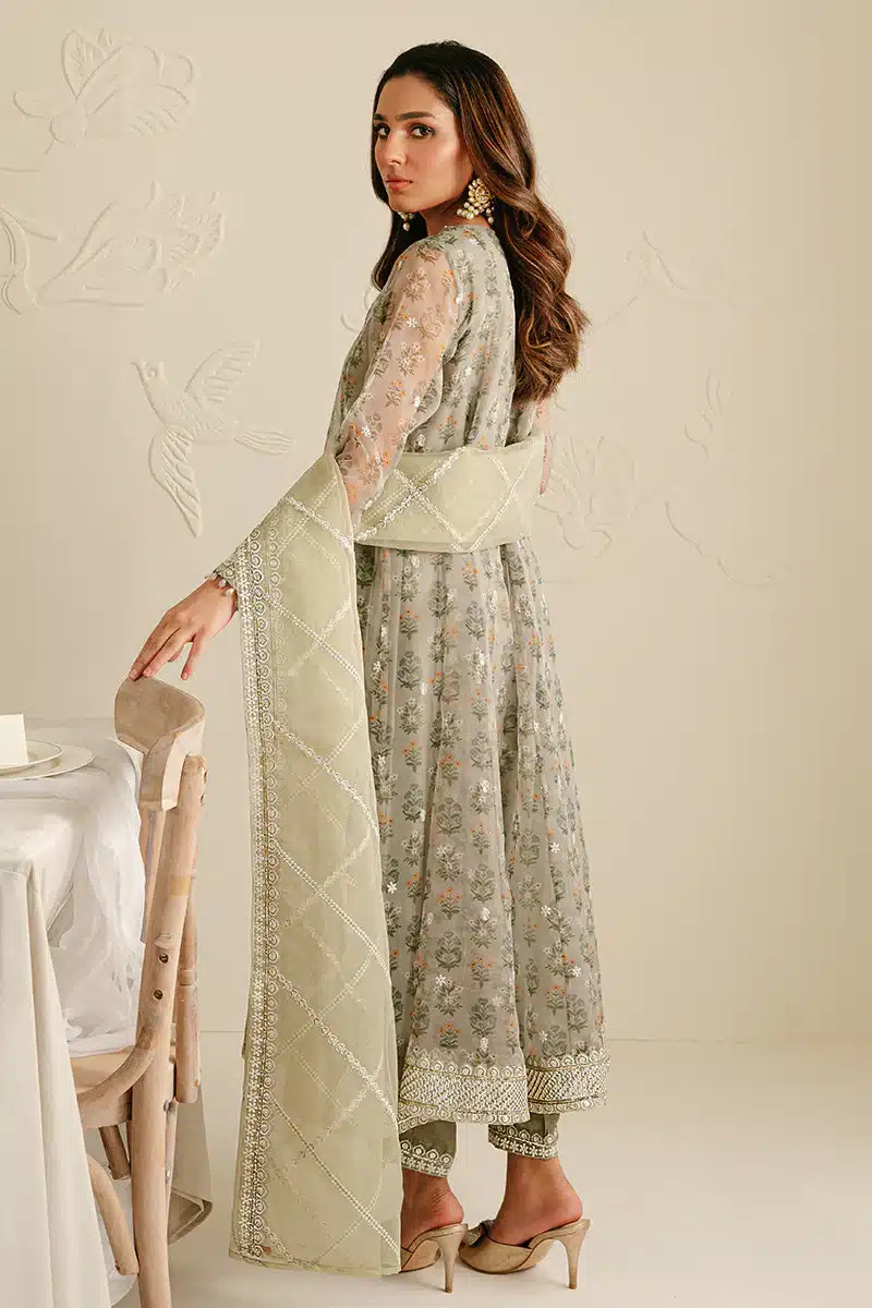 Cross Stitch | Wedding Festive 23 | RELIC FOSSIL -  Cross Stitch Formal - Original Designer Dress - House of Maryam