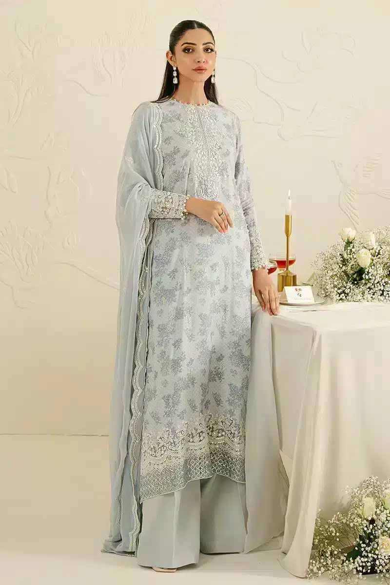 Cross Stitch | Wedding Festive 23 | Ballard Blue -  Cross Stitch Formal - Original Designer Dress - House of Maryam