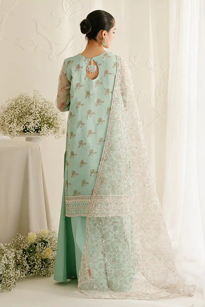 Cross Stitch | Wedding Festive 23 | PRISTINE MINT -  Cross Stitch Formal - Original Designer Dress - House of Maryam