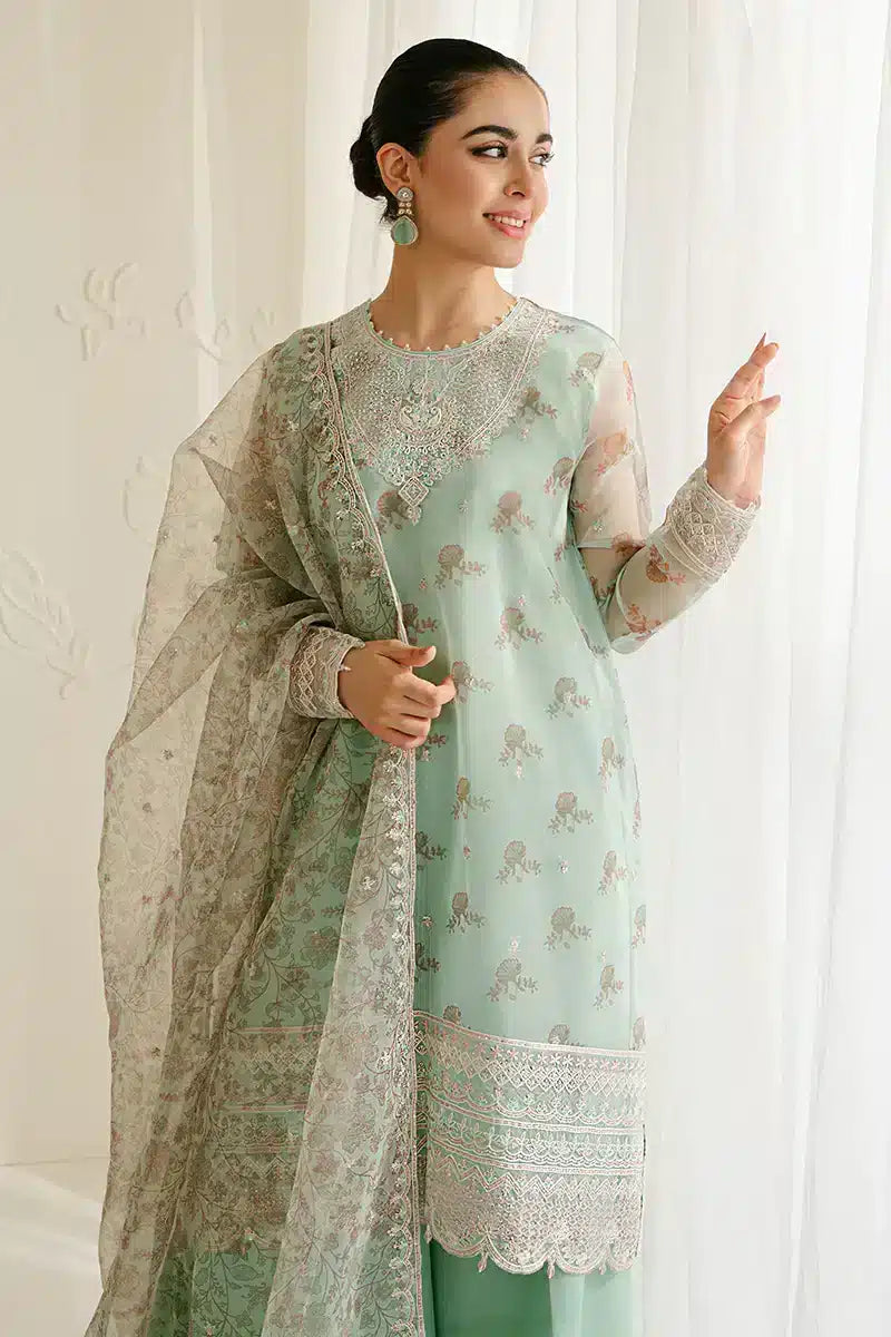 Cross Stitch | Wedding Festive 23 | PRISTINE MINT -  Cross Stitch Formal - Original Designer Dress - House of Maryam