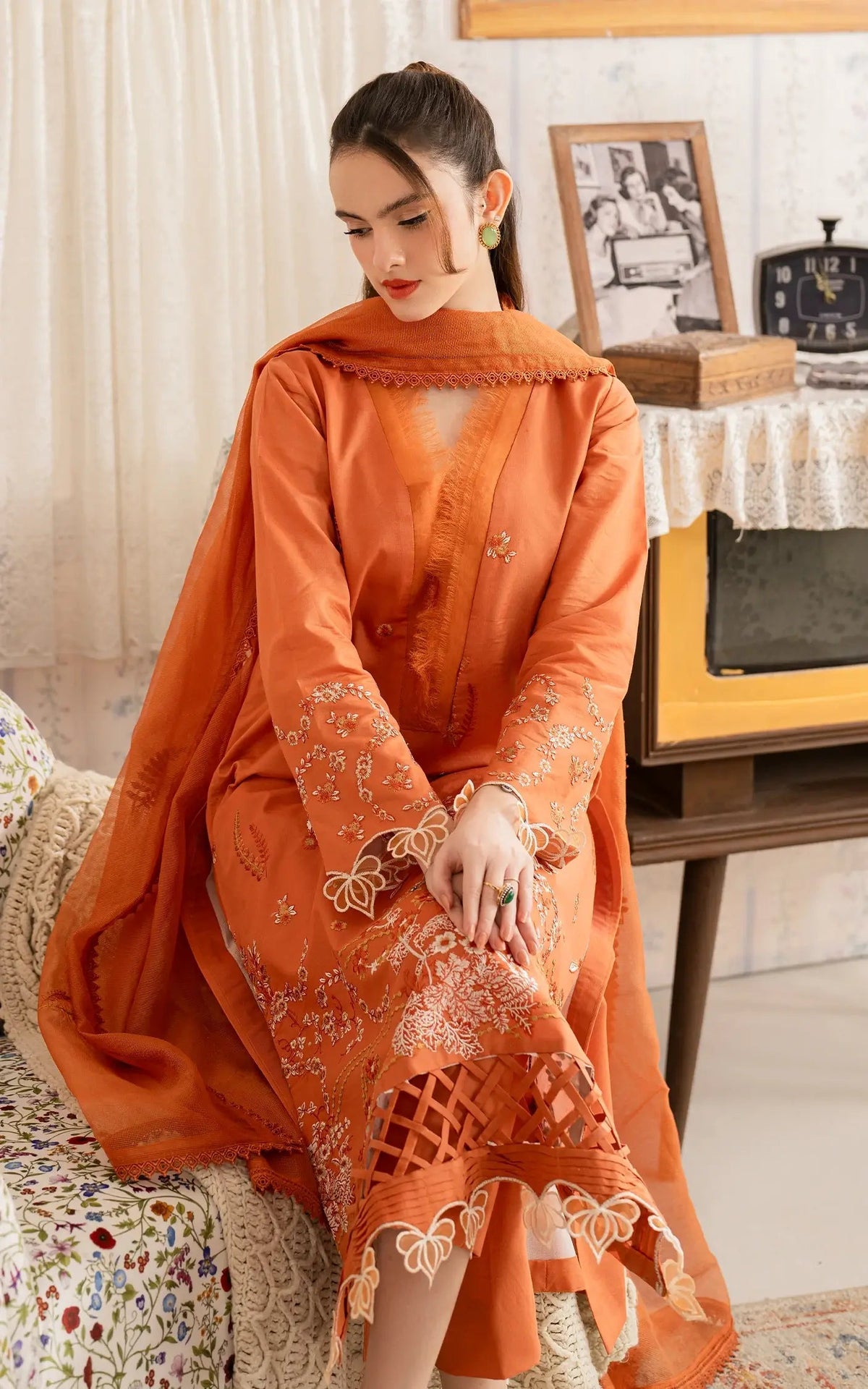Asifa and Nabeel | Meraki Vintage 25 | Nargis (MVL25-19) -  Asifa and Nabeel Ladies Clothes - Original Designer Dress - House of Maryam