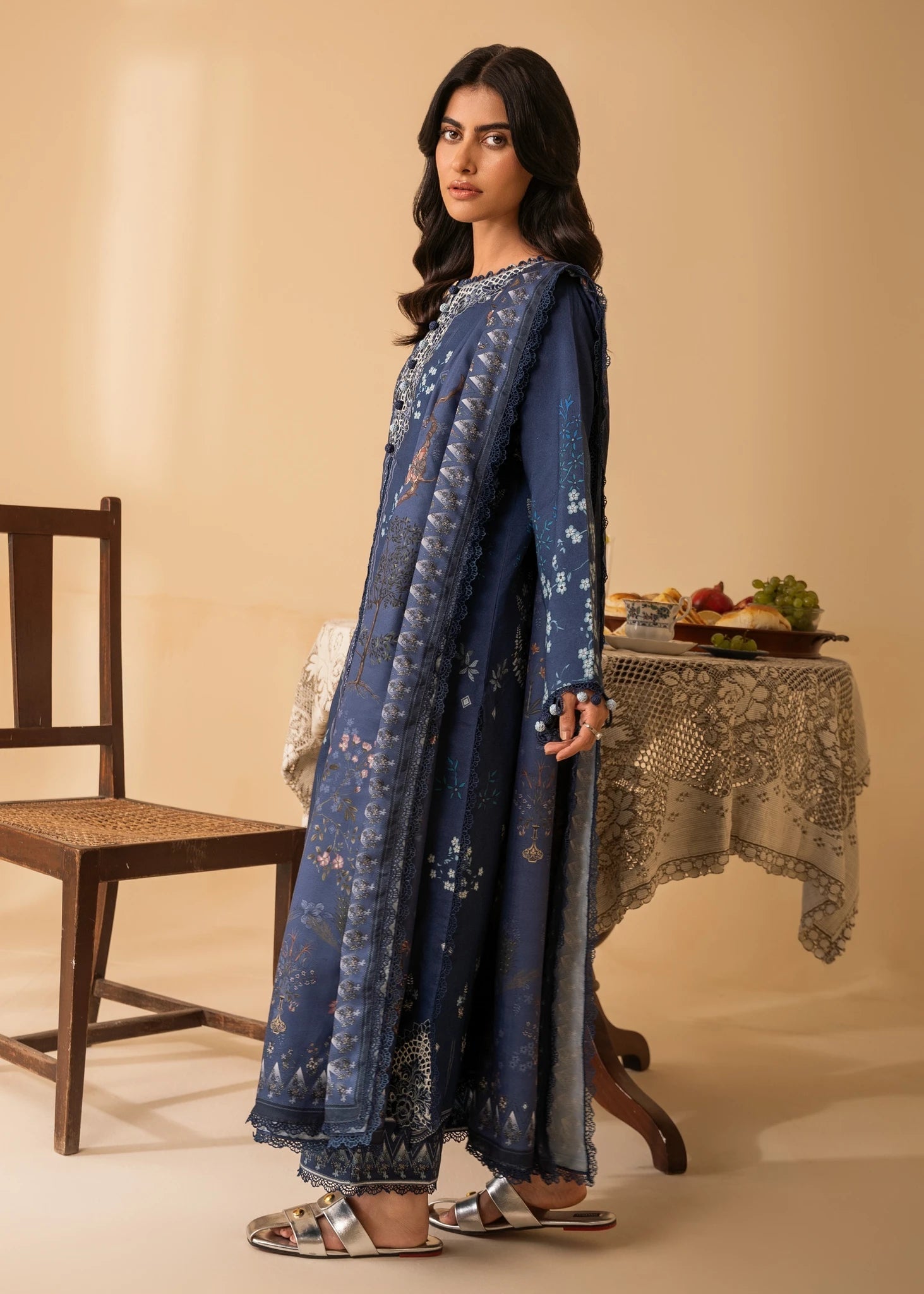 Nureh | Shades of Winter | LYRA (AZ-08) by Designer Nureh - House of Maryam - Pakistani Designer Ethnic Wear in {{ shop.shopifyCountryName }}