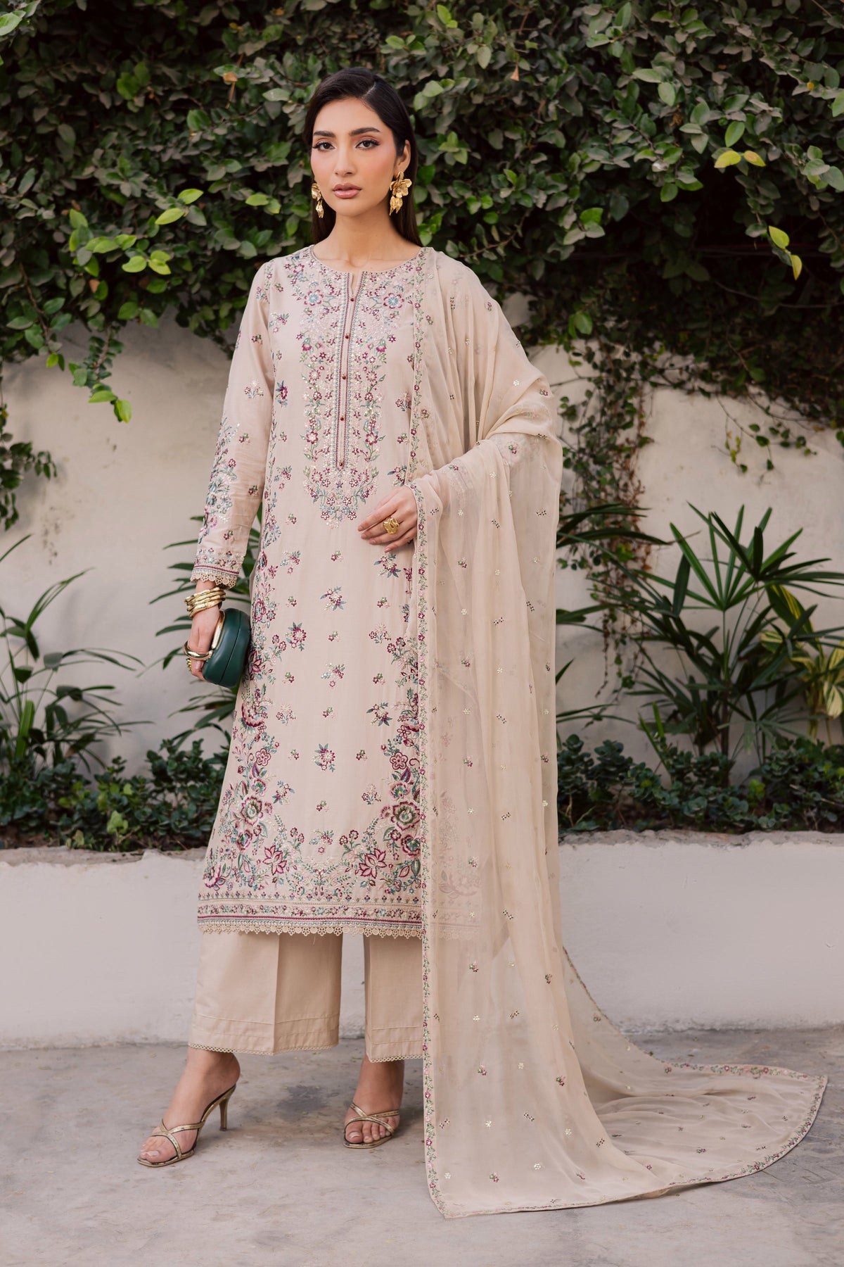 Batik | Feyre Luxury Lawn Eid Edit 26' | Nehar 3Pc