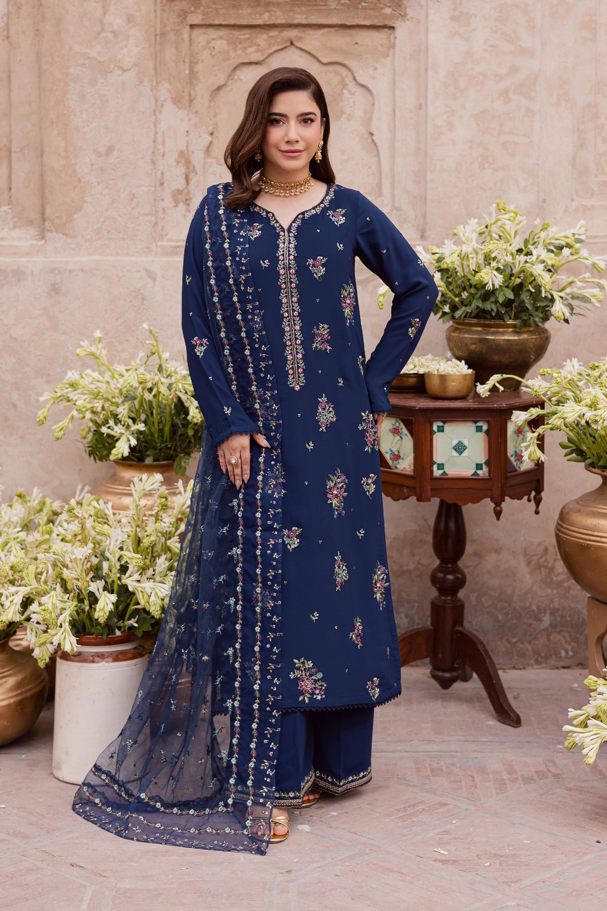 Batik | Gulmohar Festive Eid Edit 26' | Neptune 3Pc, image 3
