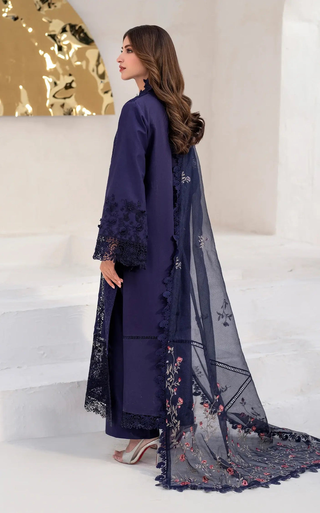 Asifa and Nabeel | Azalia Summer 25 | Nile (AZL25-08) -  Asifa and Nabeel Ladies Clothes -  House of Maryam