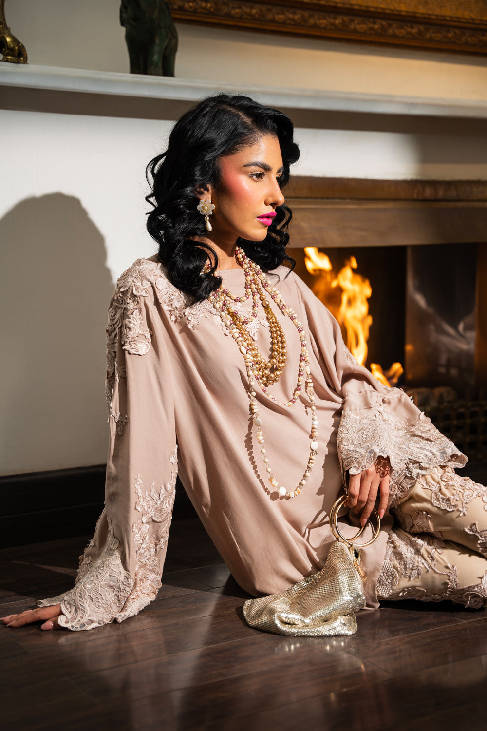 Nilofer Shahid | Aatish the Fire Within | Jahanzadi (2pc) €“ Aatish The Fire within -  Nilofer Shahid Ladies Clothes - Original Designer Dress - House of Maryam