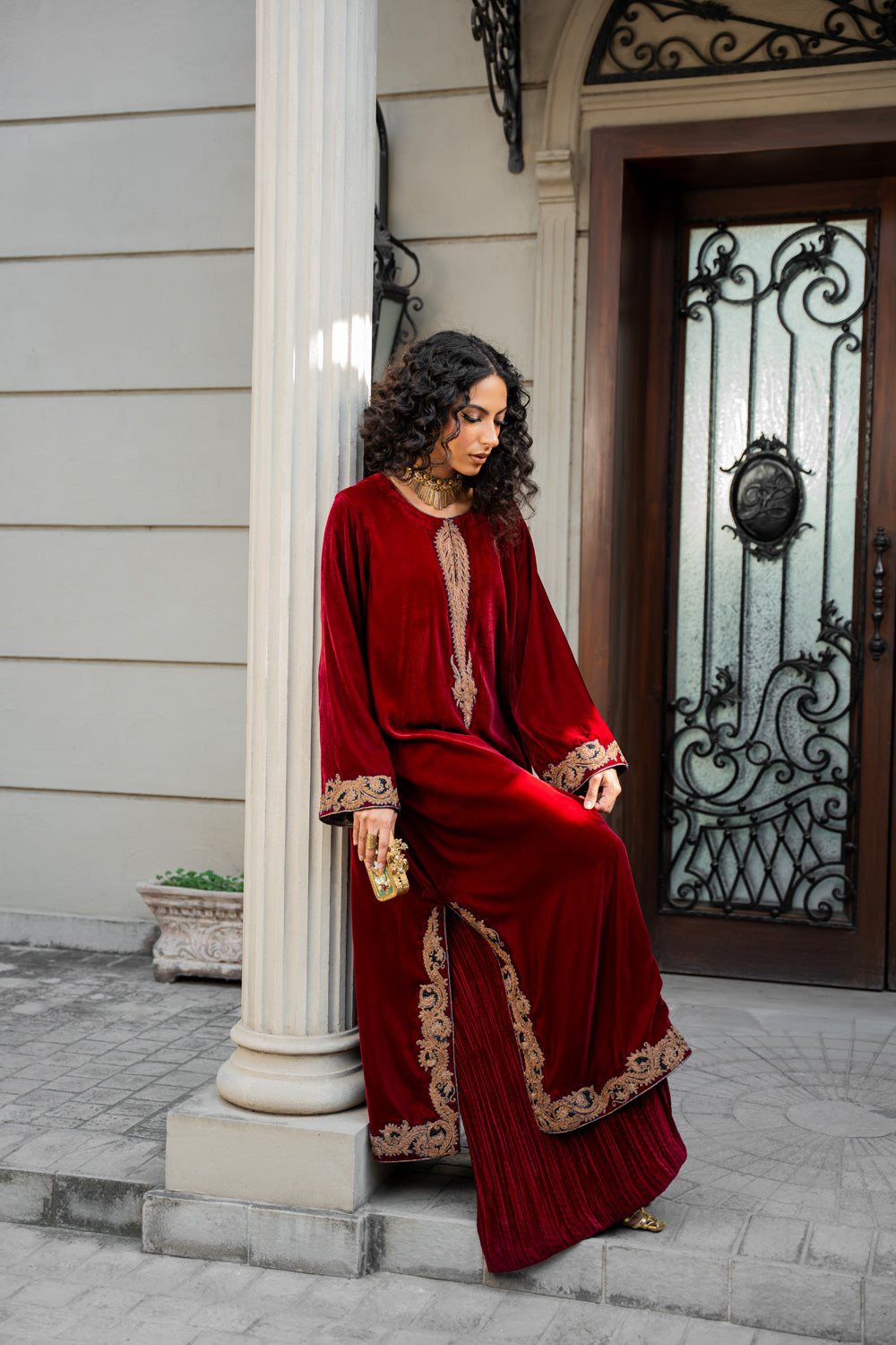 Nilofer Shahid | Aatish the Fire Within | Nari (3pc) €“ Aatish The Fire within -  Nilofer Shahid Ladies Clothes - Original Designer Dress - House of Maryam