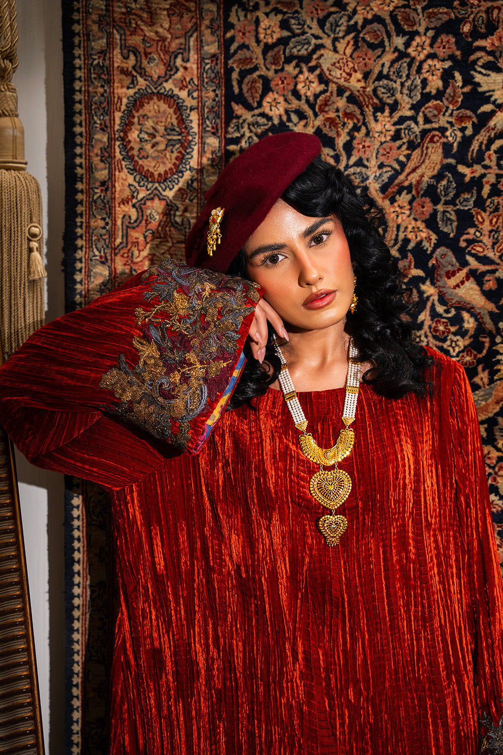 Nilofer Shahid | Aatish the Fire Within | Sholay (2pc) €“ Aatish The Fire within -  Nilofer Shahid Ladies Clothes - Original Designer Dress - House of Maryam