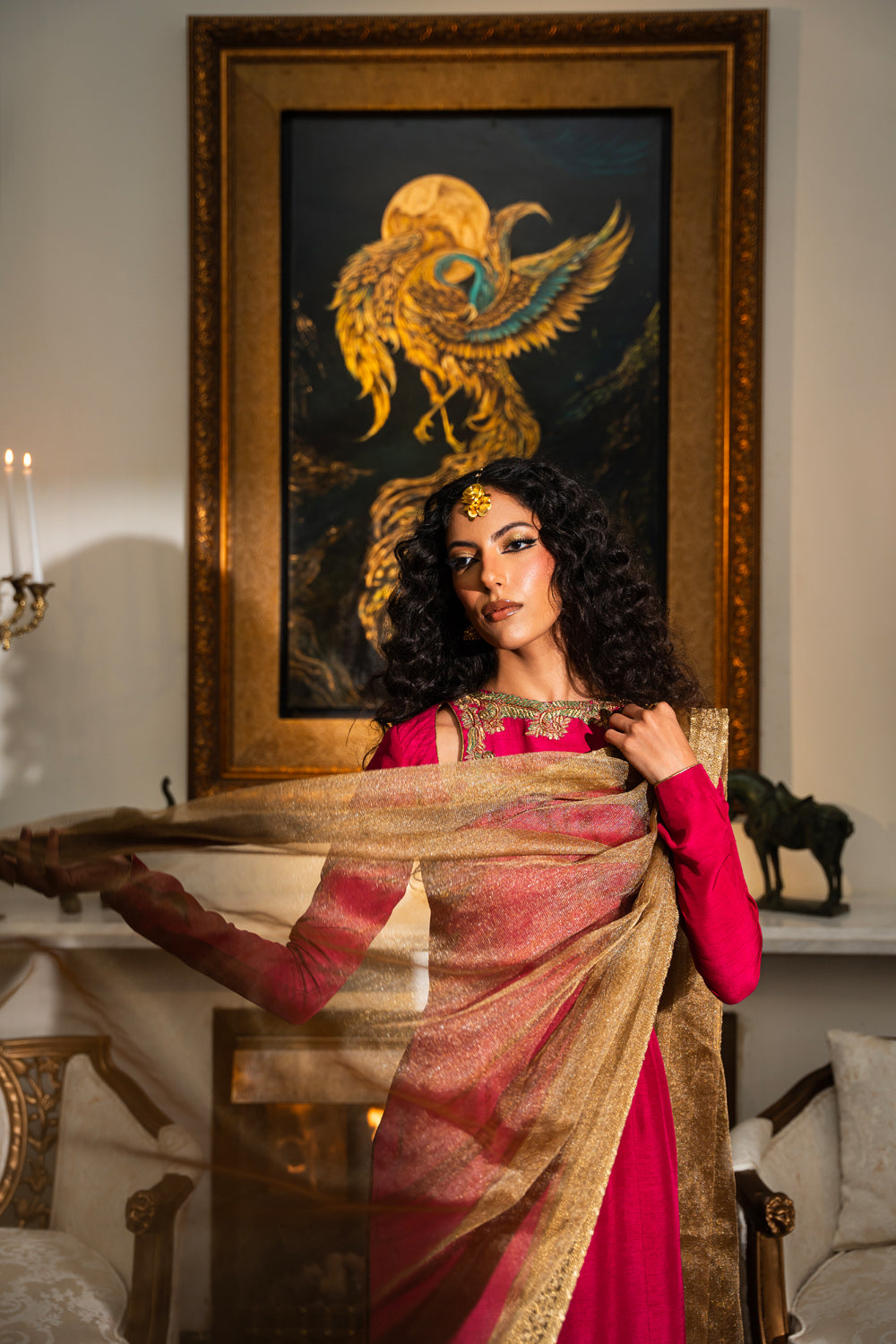 Nilofer Shahid | Aatish the Fire Within | Ulfat (3pc) €“ Aatish The Fire within -  Nilofer Shahid Ladies Clothes - Original Designer Dress - House of Maryam