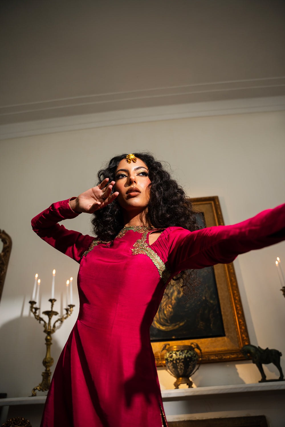 Nilofer Shahid | Aatish the Fire Within | Ulfat (3pc) €“ Aatish The Fire within -  Nilofer Shahid Ladies Clothes - Original Designer Dress - House of Maryam