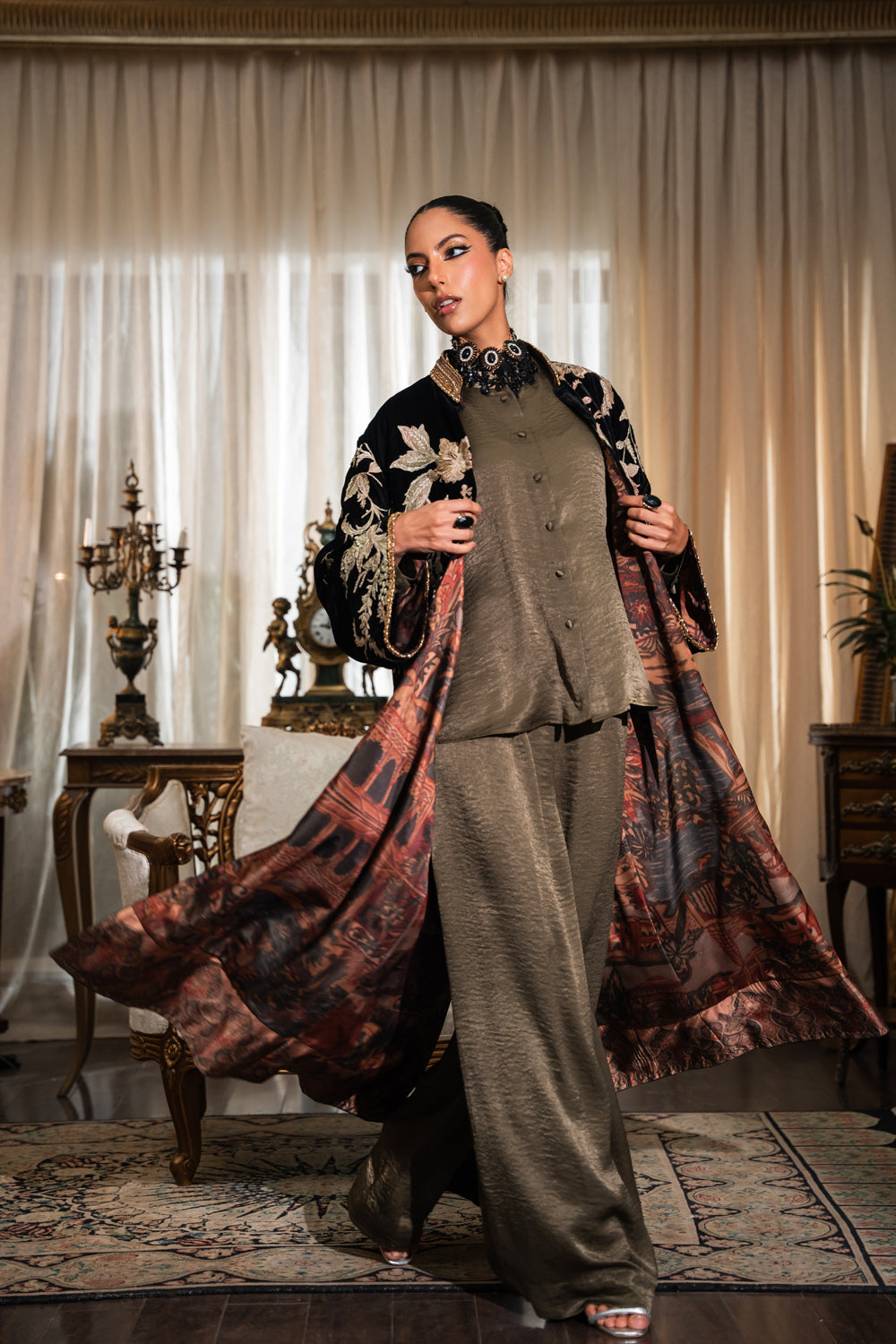 Nilofer Shahid | Aatish the Fire Within | Zaib (3pc) €“ Aatish The Fire within -  Nilofer Shahid Ladies Clothes - Original Designer Dress - House of Maryam