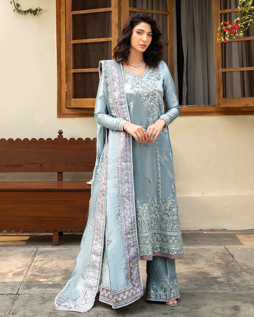Mushq | Sunehri Lama Silk | Nissa