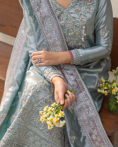 Mushq | Sunehri Lama Silk | Nissa