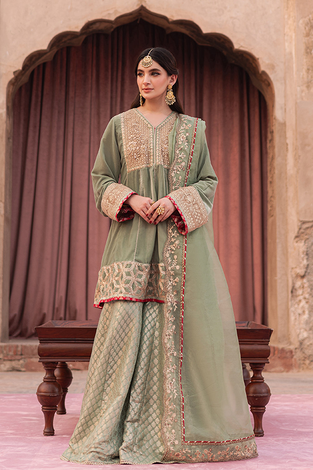 Azure | Vogue Formals | Noble Jade -  Azure Ladies Clothes - Original Designer Dress - House of Maryam