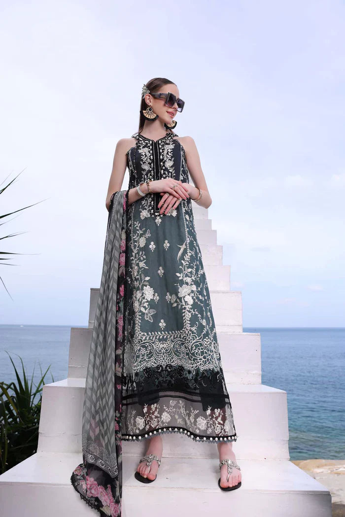 Noor by Saadia Asad | Luxe Printkari 24 | D2-B -  Noor by Saadia Asad Luxury - Original Designer Dress - House of Maryam
