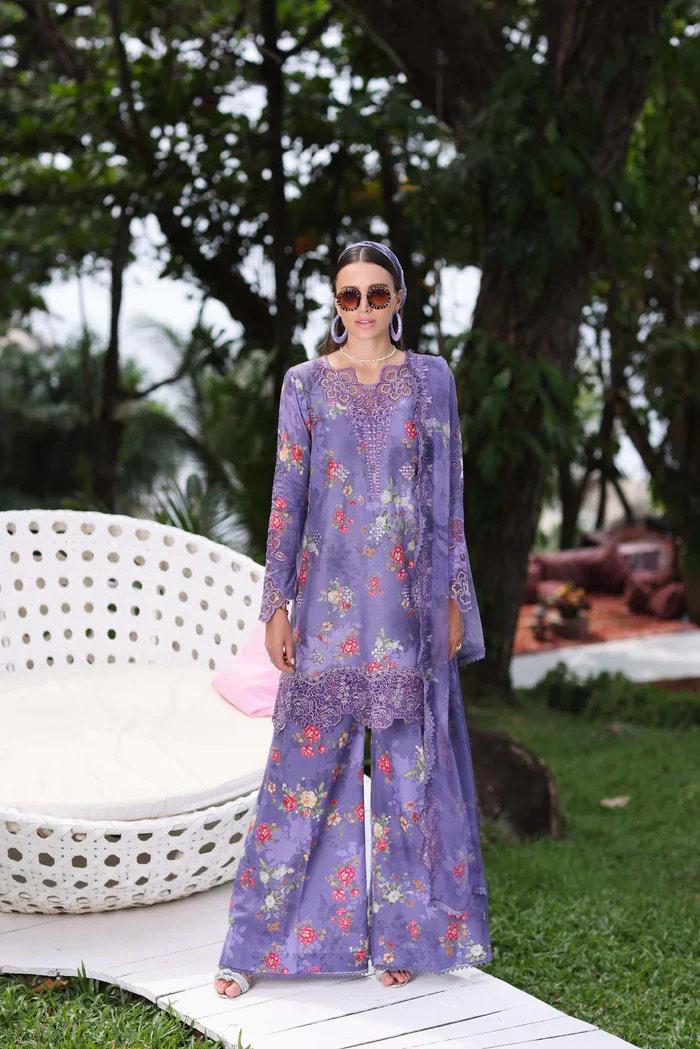 Noor by Saadia Asad | Luxe Printkari 24 | D4-B -  Noor by Saadia Asad Luxury - Original Designer Dress - House of Maryam