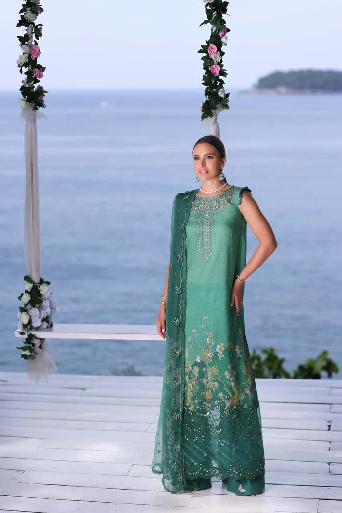 Noor by Saadia Asad | Luxe Printkari 24 | D7-B -  Noor by Saadia Asad Luxury - Original Designer Dress - House of Maryam