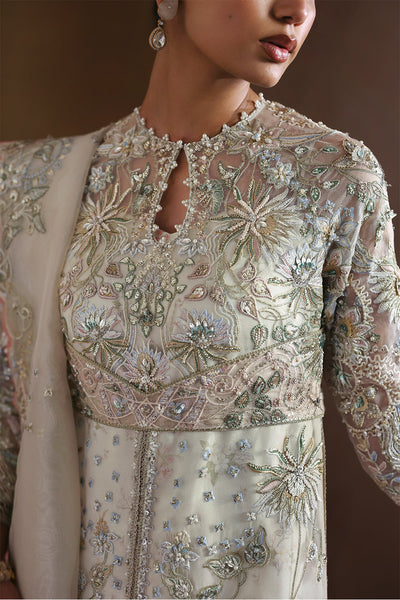 Soraya Novara opal white organza formal suit, photo 2