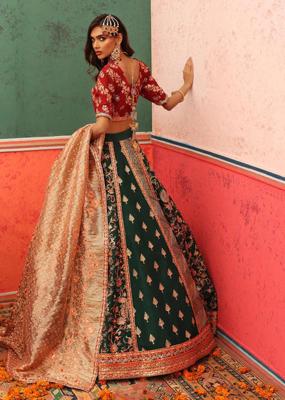 Waqas Shah | Nur Jahan | RUQAIYA SULTAN -  Waqas Shah Formal - Original Designer Dress - House of Maryam