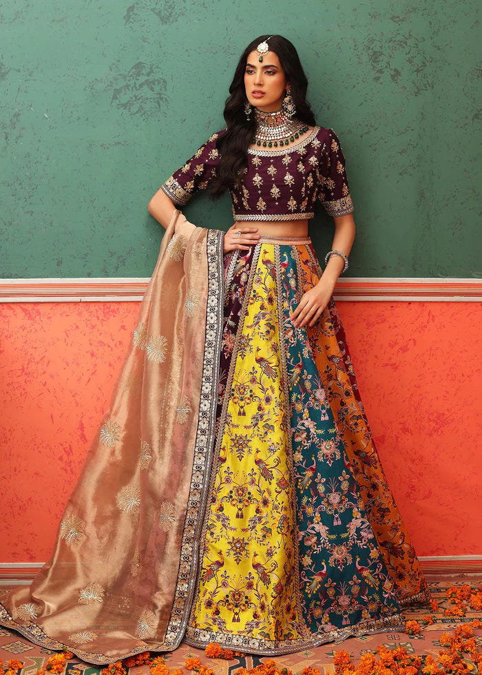 Waqas Shah | Nur Jahan | RANI OF JHANSI -  Waqas Shah Formal - Original Designer Dress - House of Maryam