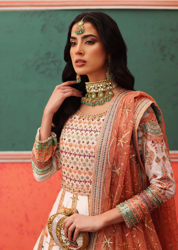 Waqas Shah | Nur Jahan | MARIAM UZ ZAMANI -  Waqas Shah Formal - Original Designer Dress - House of Maryam