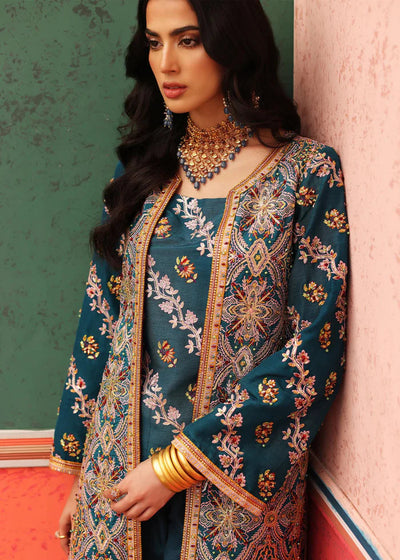 Waqas Shah | Nur Jahan | KHAS MAHAL -  Waqas Shah Formal - Original Designer Dress - House of Maryam