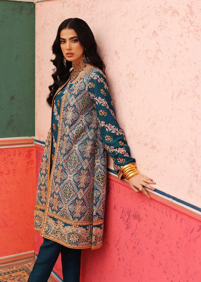 Waqas Shah | Nur Jahan | KHAS MAHAL -  Waqas Shah Formal - Original Designer Dress - House of Maryam