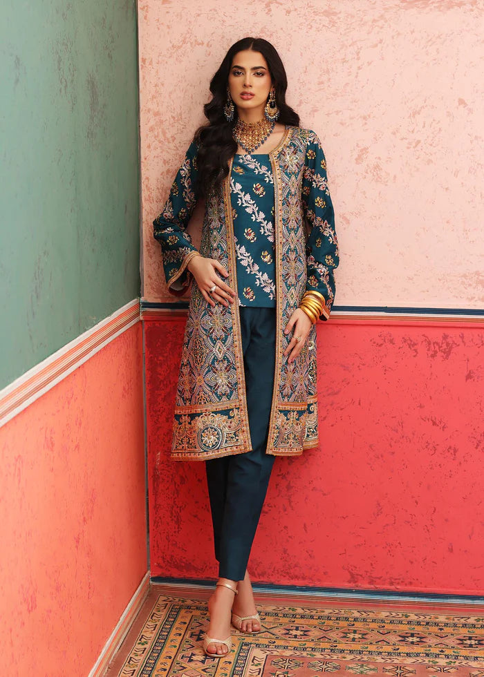 Waqas Shah | Nur Jahan | KHAS MAHAL -  Waqas Shah Formal - Original Designer Dress - House of Maryam