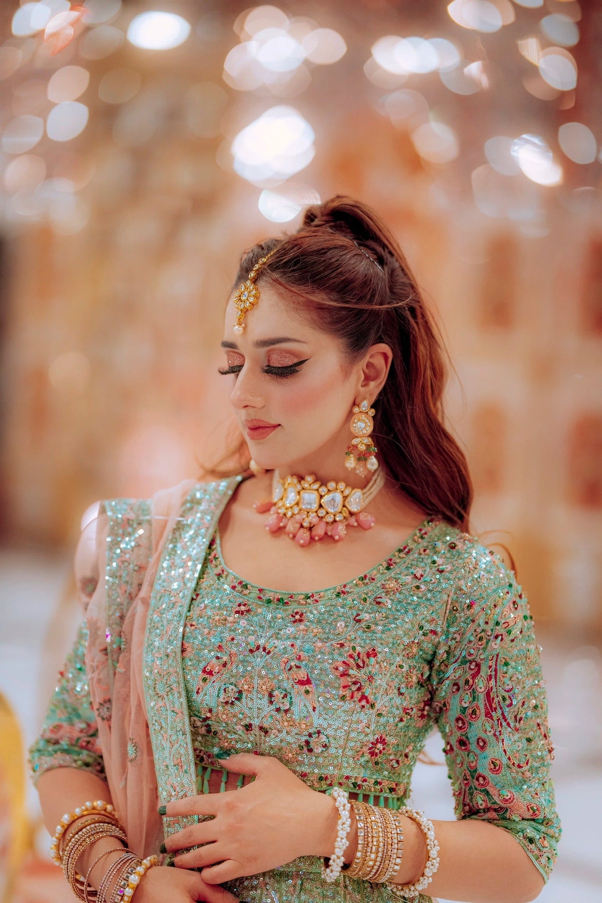 Waqas Shah | Nur Jahan | JANNAT MIRZA -  Waqas Shah Formal - Original Designer Dress - House of Maryam