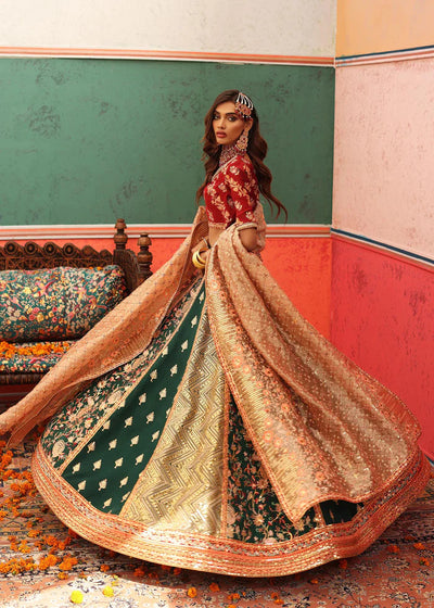 Waqas Shah | Nur Jahan | RUQAIYA SULTAN -  Waqas Shah Formal - Original Designer Dress - House of Maryam