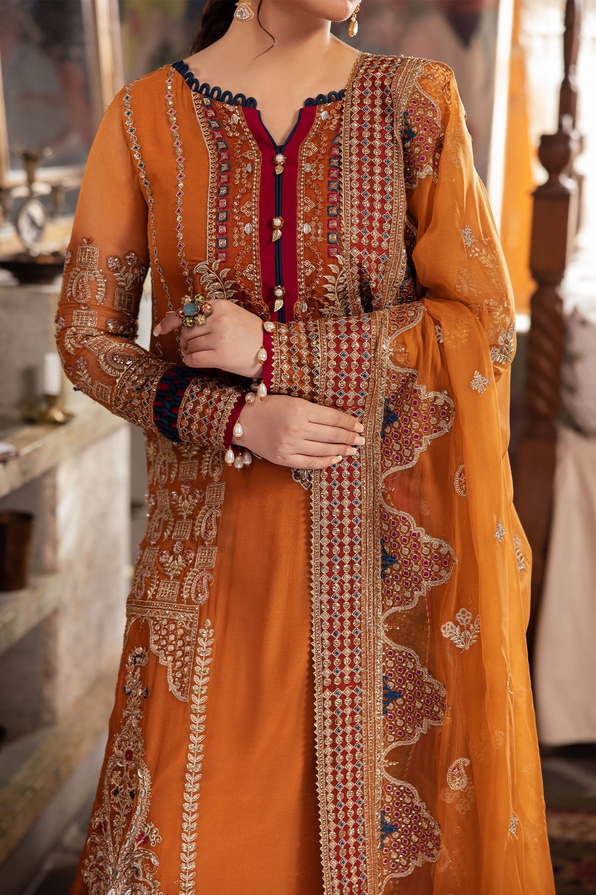 Nureh | Alfaaz Formals |  NL-77 AZFAR -  Nureh Ladies Clothes - Original Designer Dress - House of Maryam
