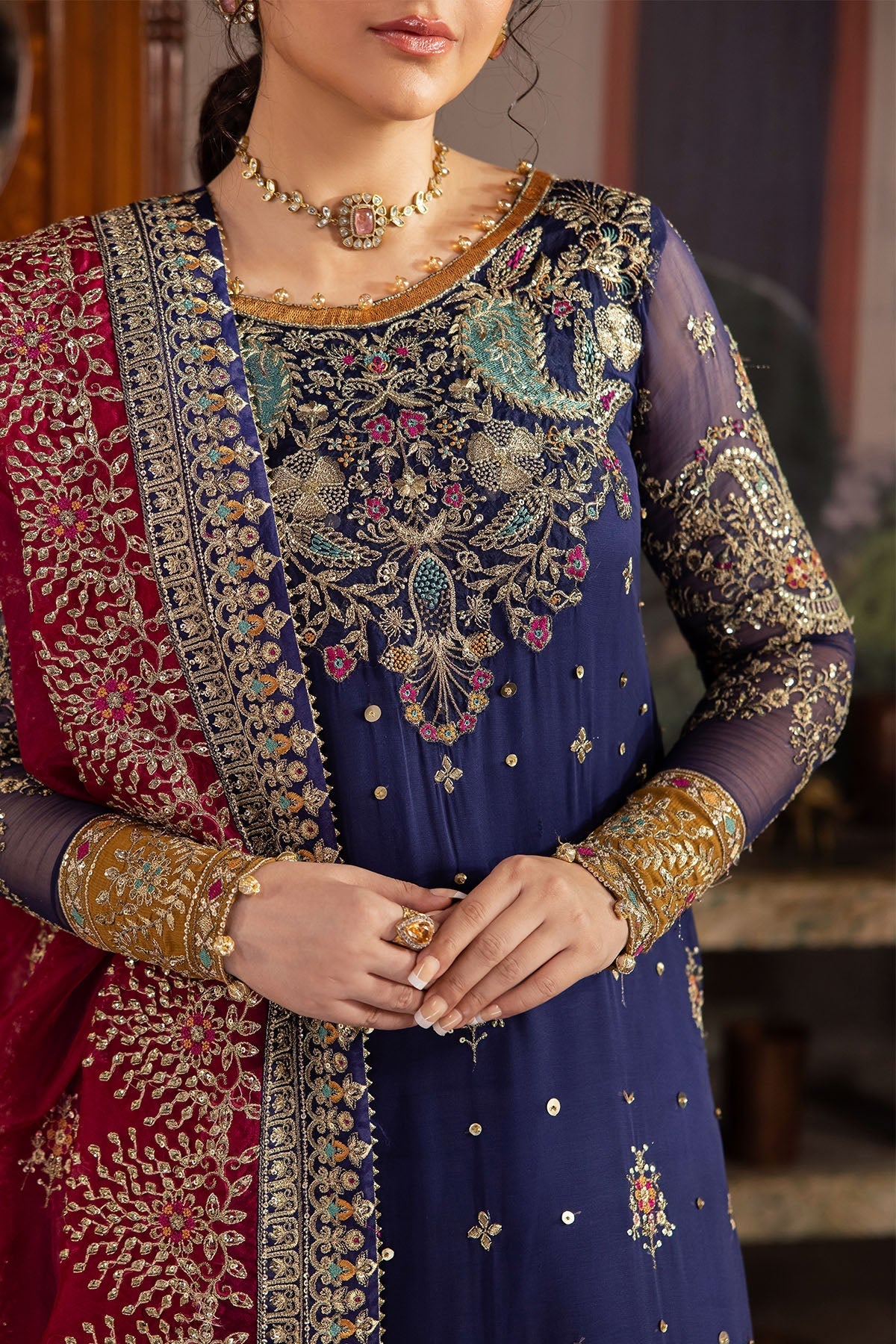 Nureh | Alfaaz Formals |  NL-75 JUGNI -  Nureh Ladies Clothes - Original Designer Dress - House of Maryam