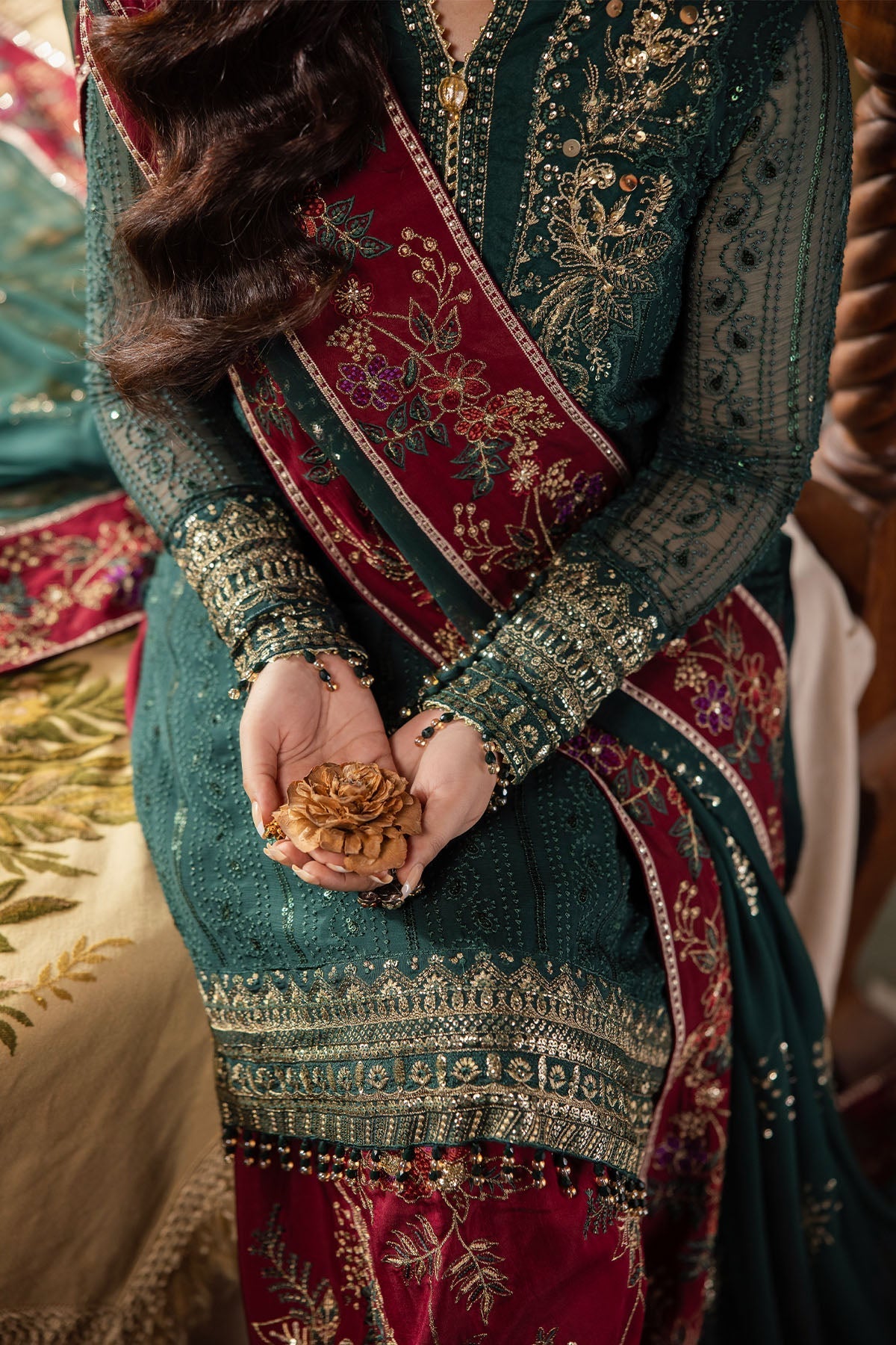Nureh | Alfaaz Formals |  NL-74 MAHROO -  Nureh Ladies Clothes - Original Designer Dress - House of Maryam