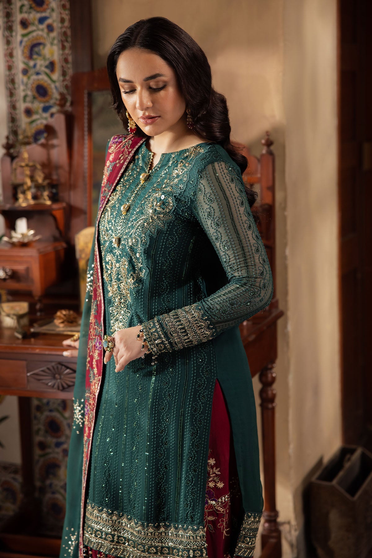 Nureh | Alfaaz Formals |  NL-74 MAHROO -  Nureh Ladies Clothes - Original Designer Dress - House of Maryam